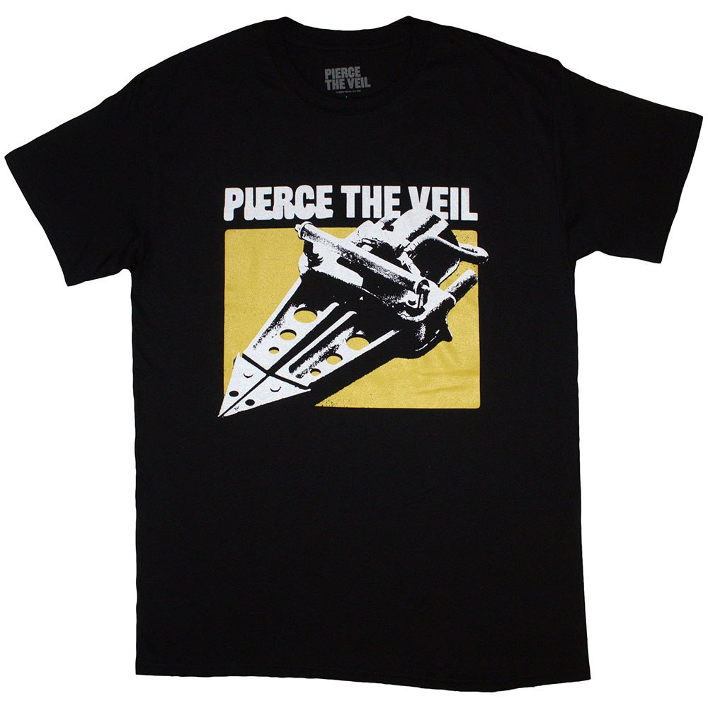 Pierce The Veil - Jaws Heren Tshirt - Zwart